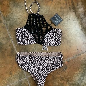 Snow leopard bikini